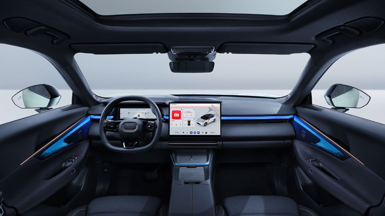 Nội thất xe Lynk & Co 08